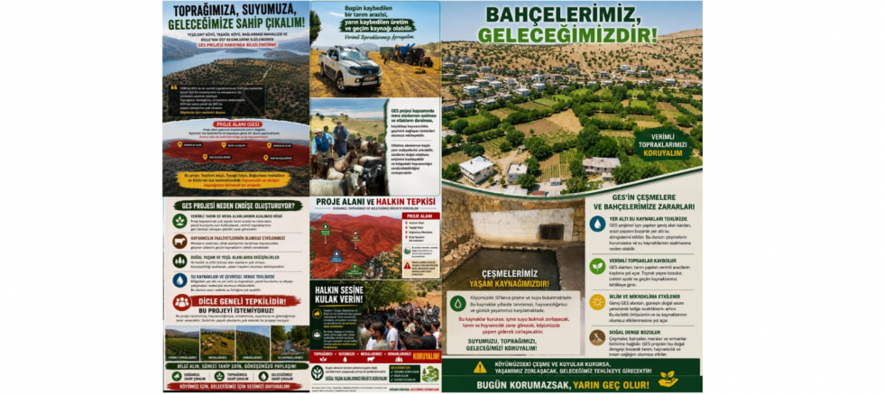 İl Başkanı Abdullah Erenkara Dicle'deki GES Projesinin İptal Edilmesi Çağrısında Bulundu - GÜNDEM - İnternetin Ajansı