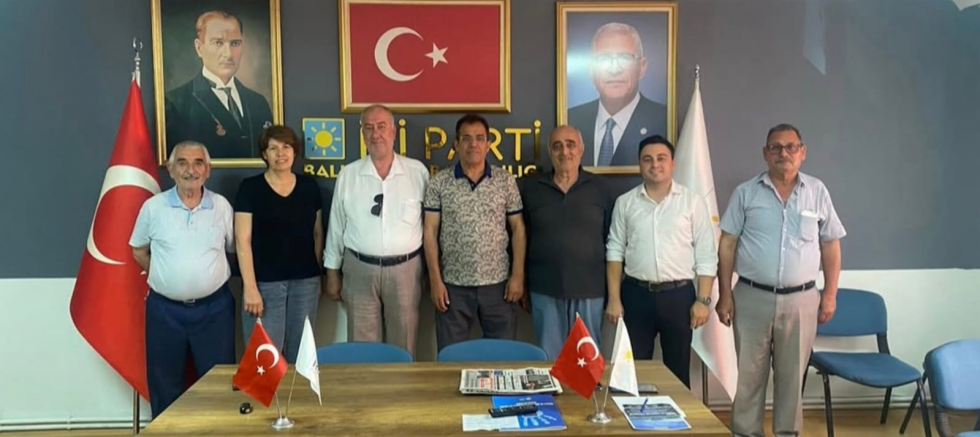 İlçe Başkanı Cahit Can Tekin İYİ Parti Balıkesir İl Başkanlığı'nı Ziyaret Etti - GÜNDEM - İnternetin Ajansı