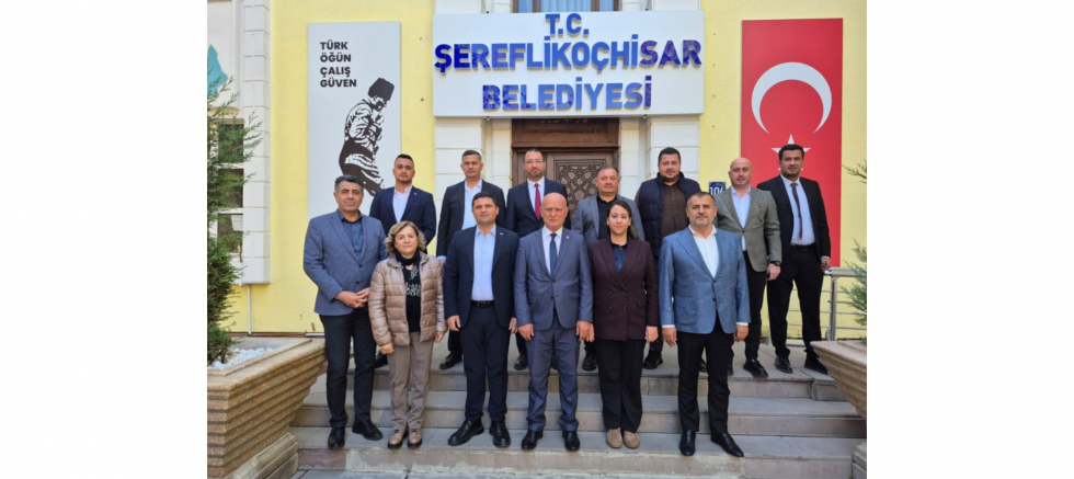 ŞEREFLİKOÇHİSAR BELEDİYE BAŞKANI MUSTAFA KOÇAK: CHP HEYETİNİ BELEDİYEDE AĞIRLADI - GÜNDEM - İnternetin Ajansı